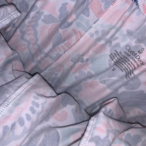 Cuddl Duds Smart Comfort Pink & Blue Pants size S - Picture 7 of 10